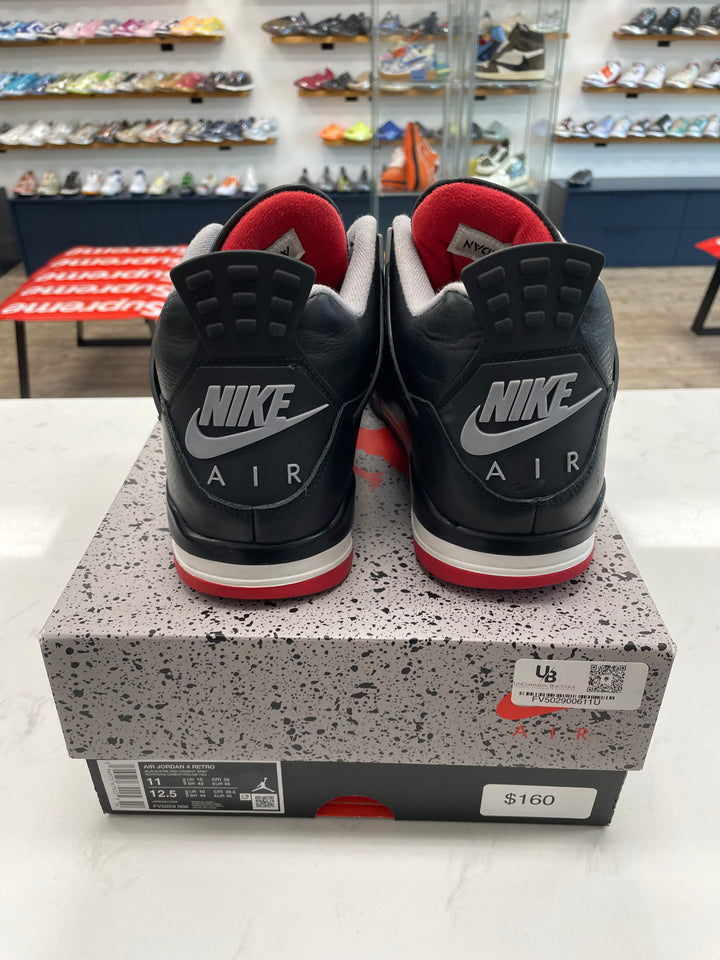 Jordan 4 Retro Bred Reimagined- Worn