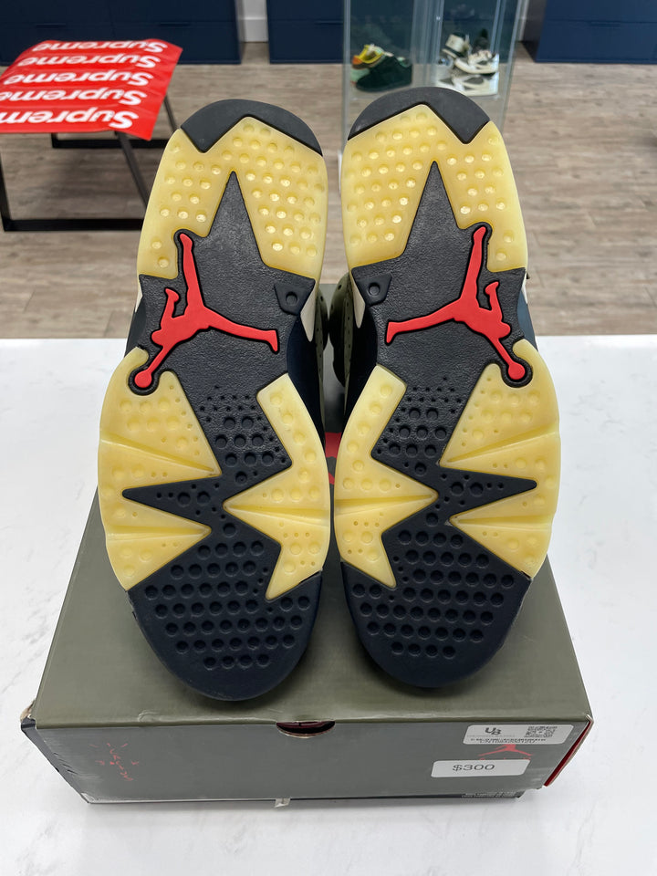 Jordan 6 Retro Travis Scott- Worn