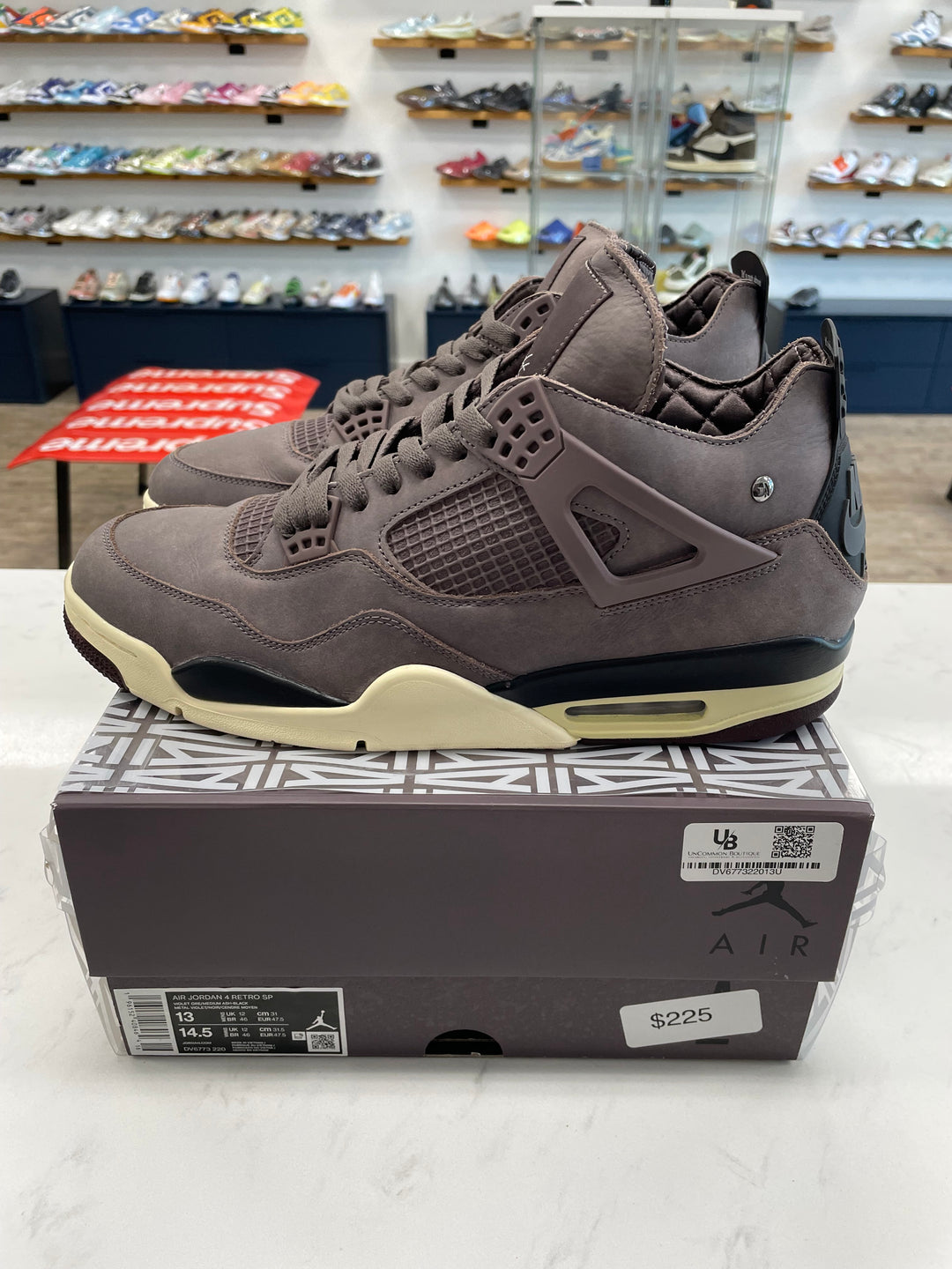 Jordan 4 Retro A Ma Maniére Violet Ore- Worn