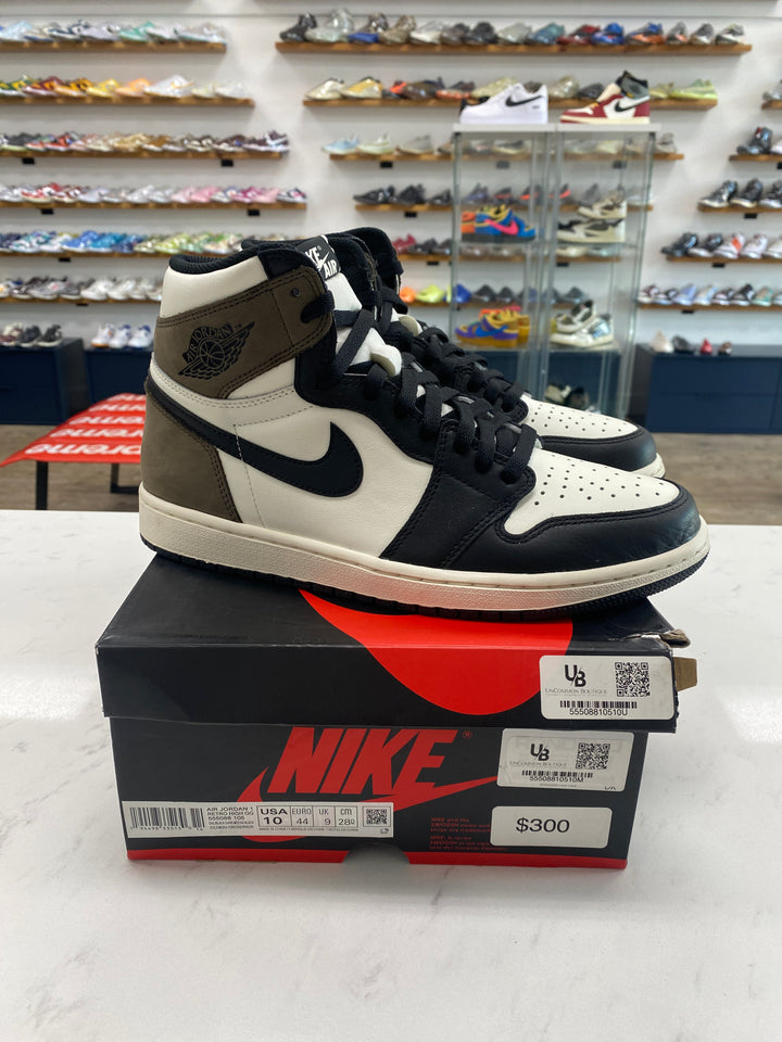 Jordan 1 Retro High Dark Mocha- Worn