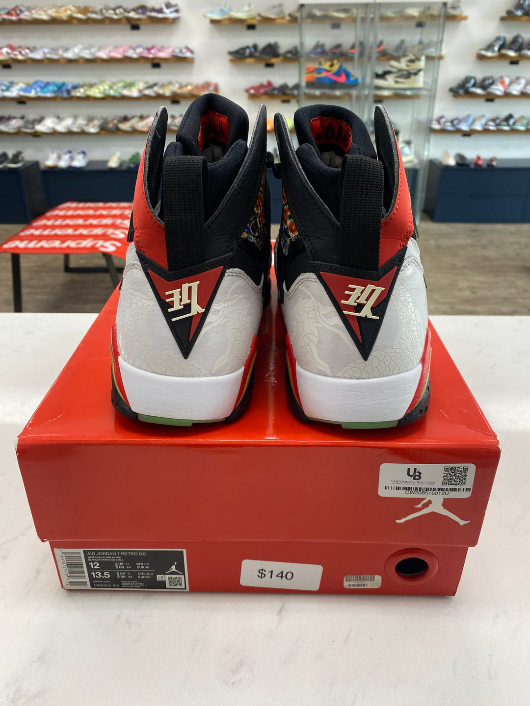 Jordan 7 Retro Greater China- Worn