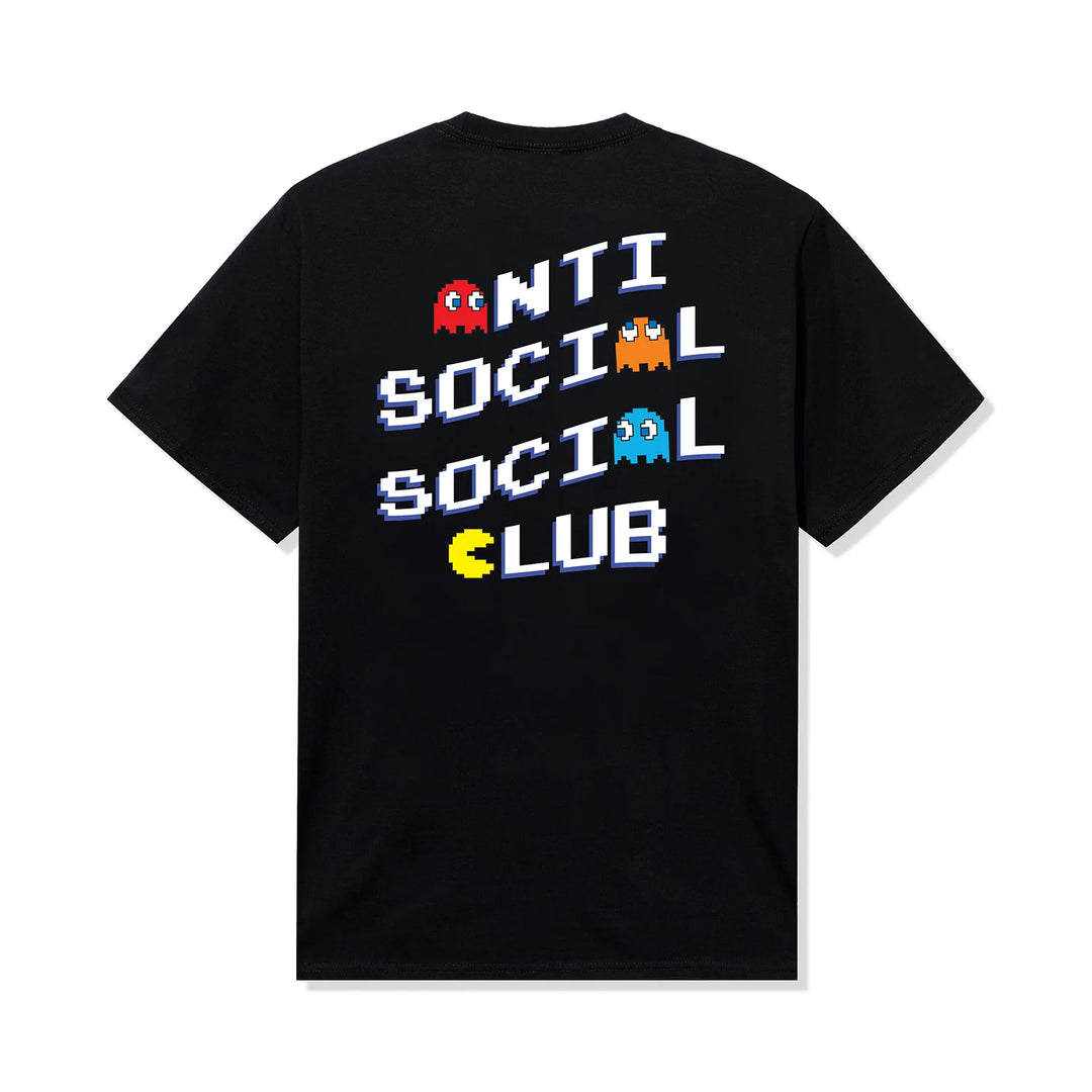 Anti Social Social Club X Pac-Man Pixel Tee Black