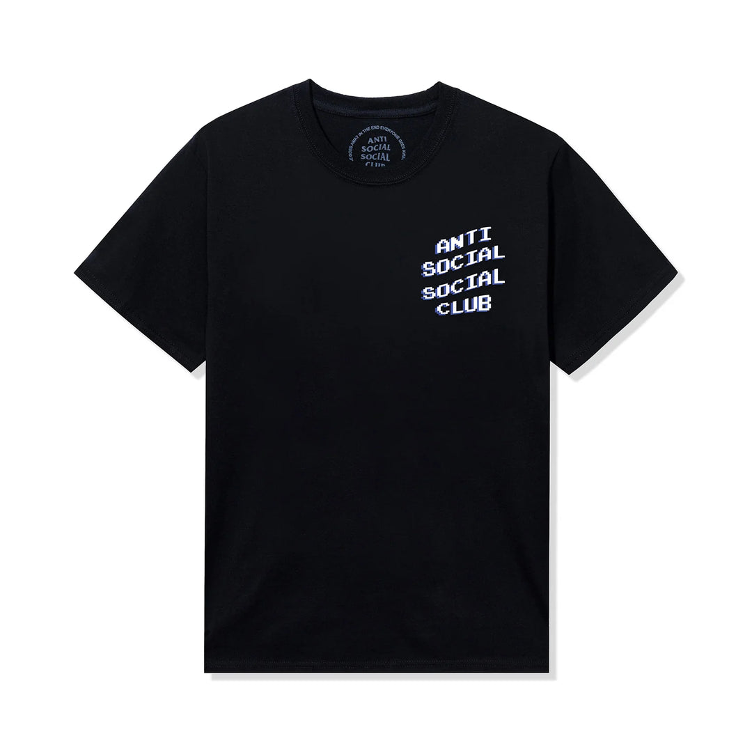 Anti Social Social Club X Pac-Man Pixel Tee Black