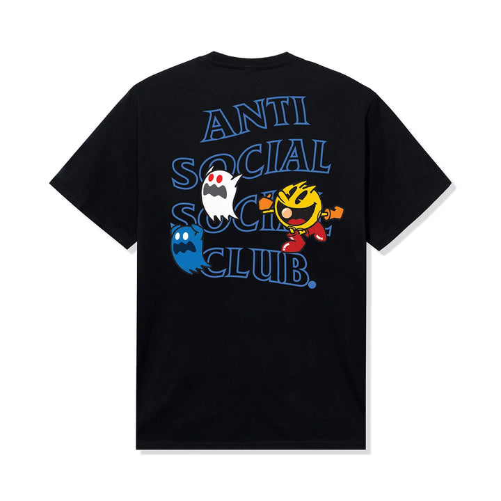 Anti Social Social Club X Pac-Man Run Run Tee Black