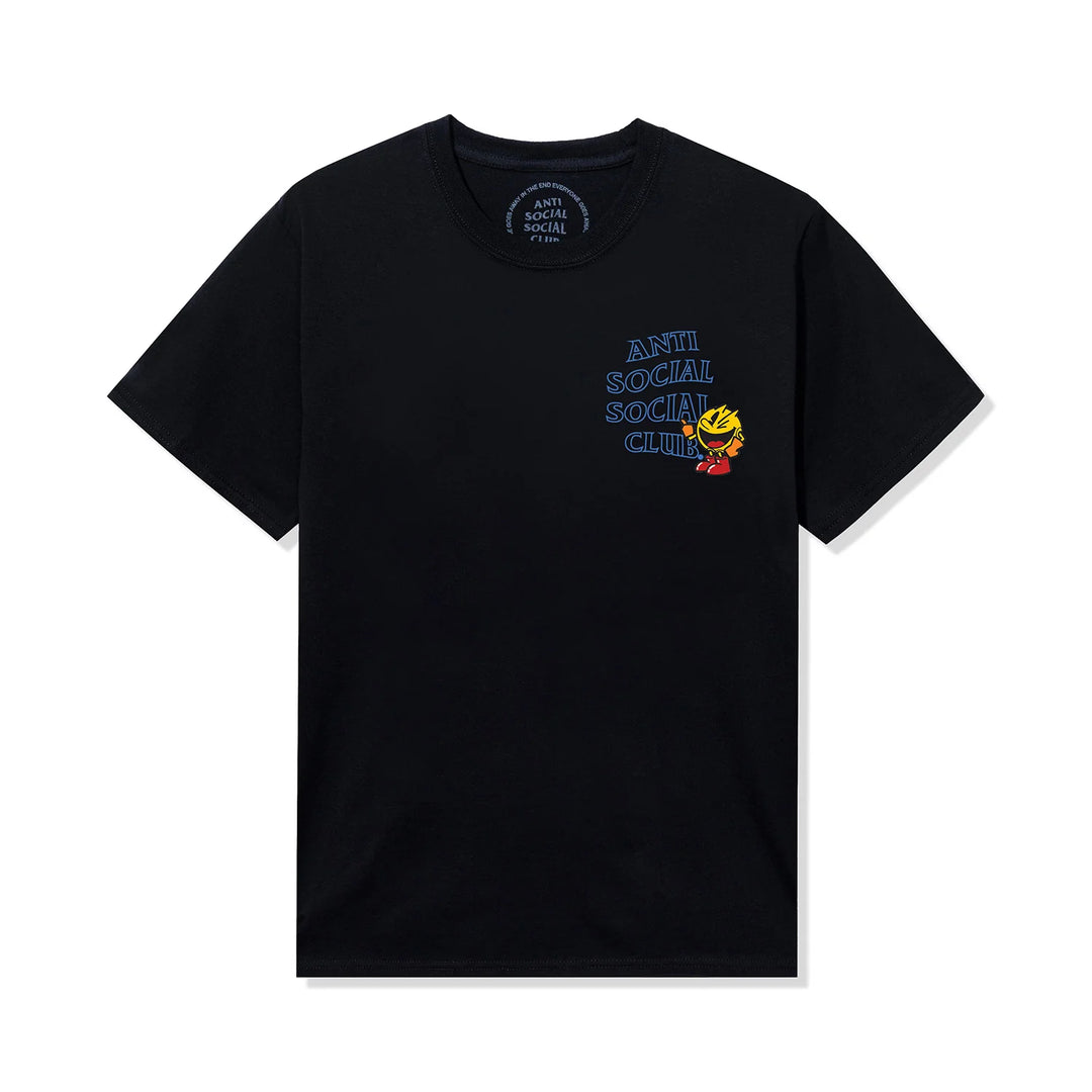 Anti Social Social Club X Pac-Man Run Run Tee Black