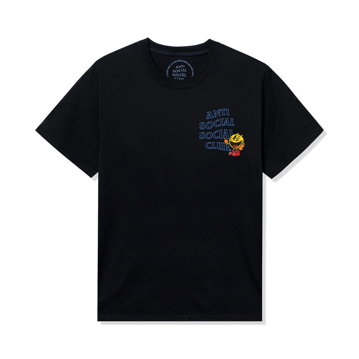 Anti Social Social Club X Pac-Man Run Run Tee Black