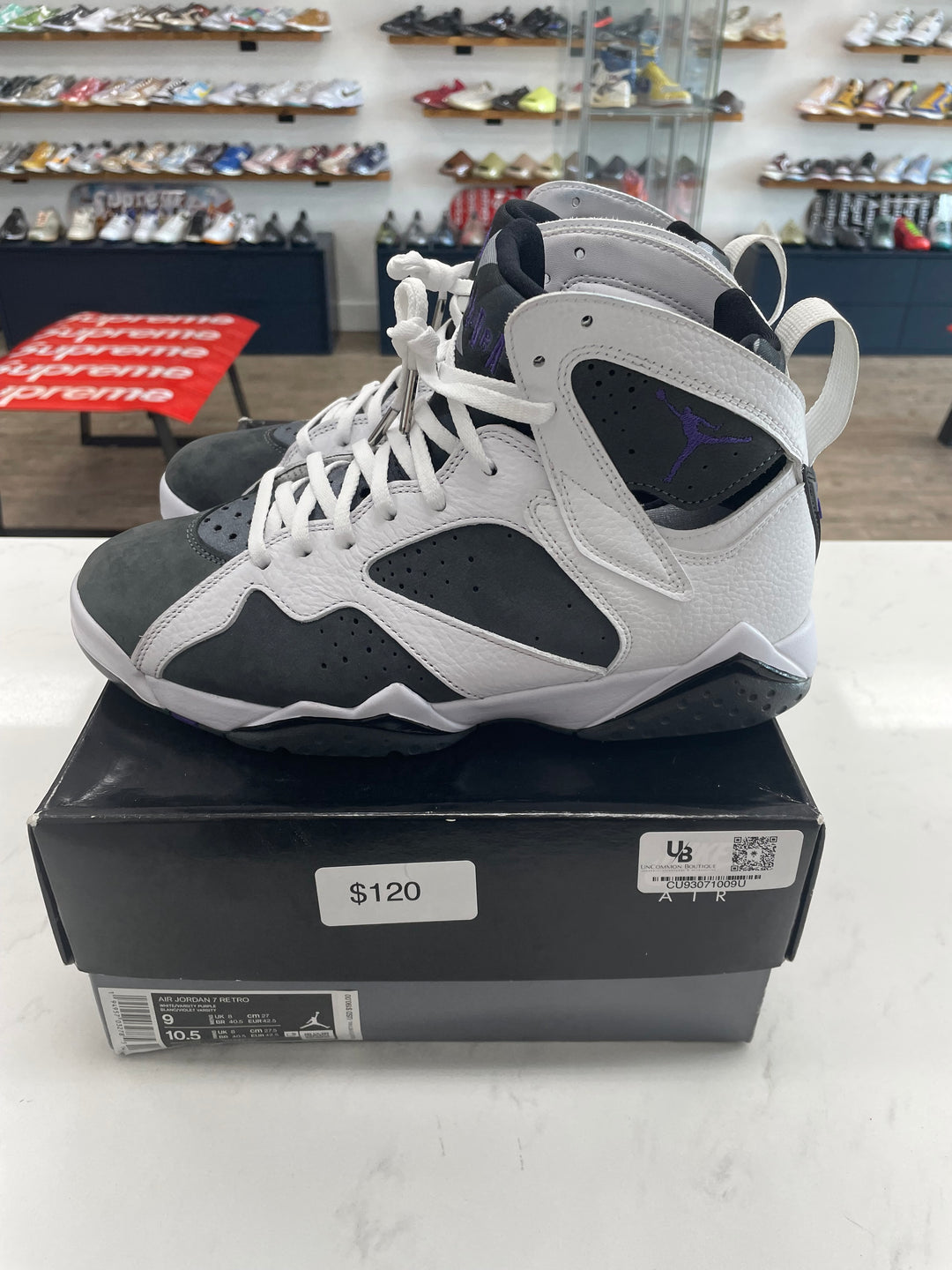 Jordan 7 Retro Flint (2021)- Worn