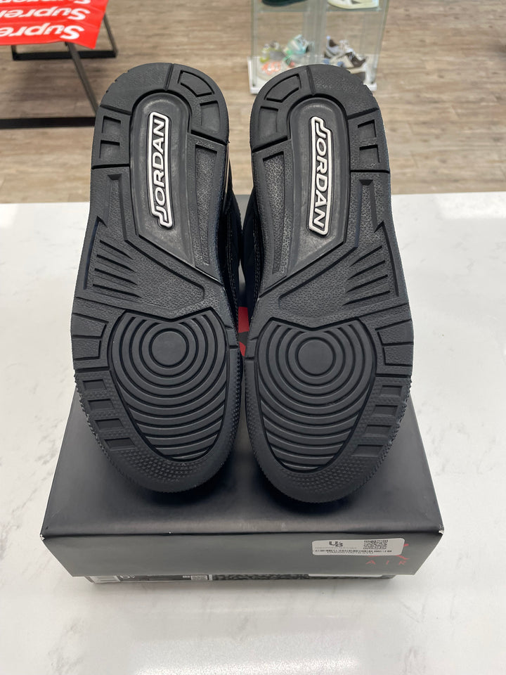Jordan 3 Retro Black Cat (2025) (GS)- Worn