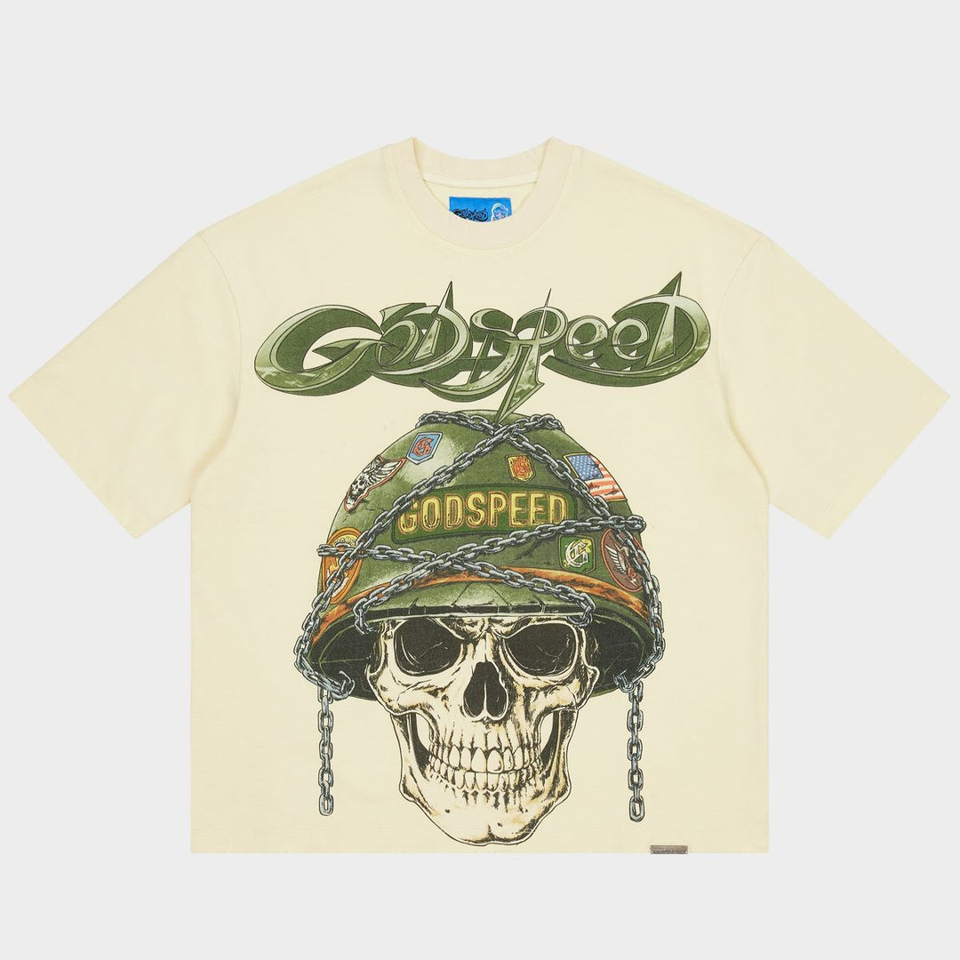 GODSPEED Badges of Honor II NG T-shirt (Bone)