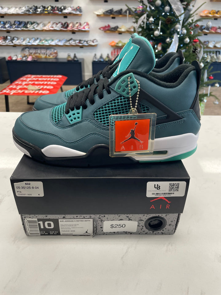 Jordan 4 Retro Teal- Worn