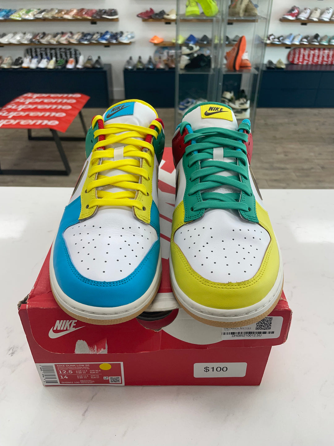 Nike Dunk Low Free 99 White- Worn