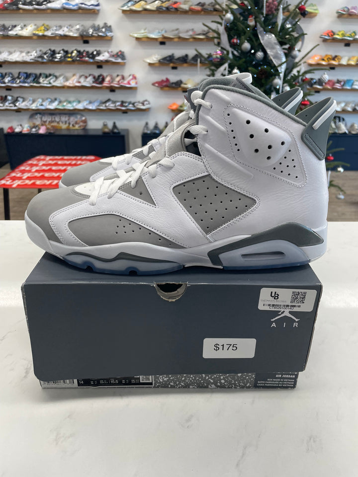 Jordan 6 Retro Cool Grey- Worn