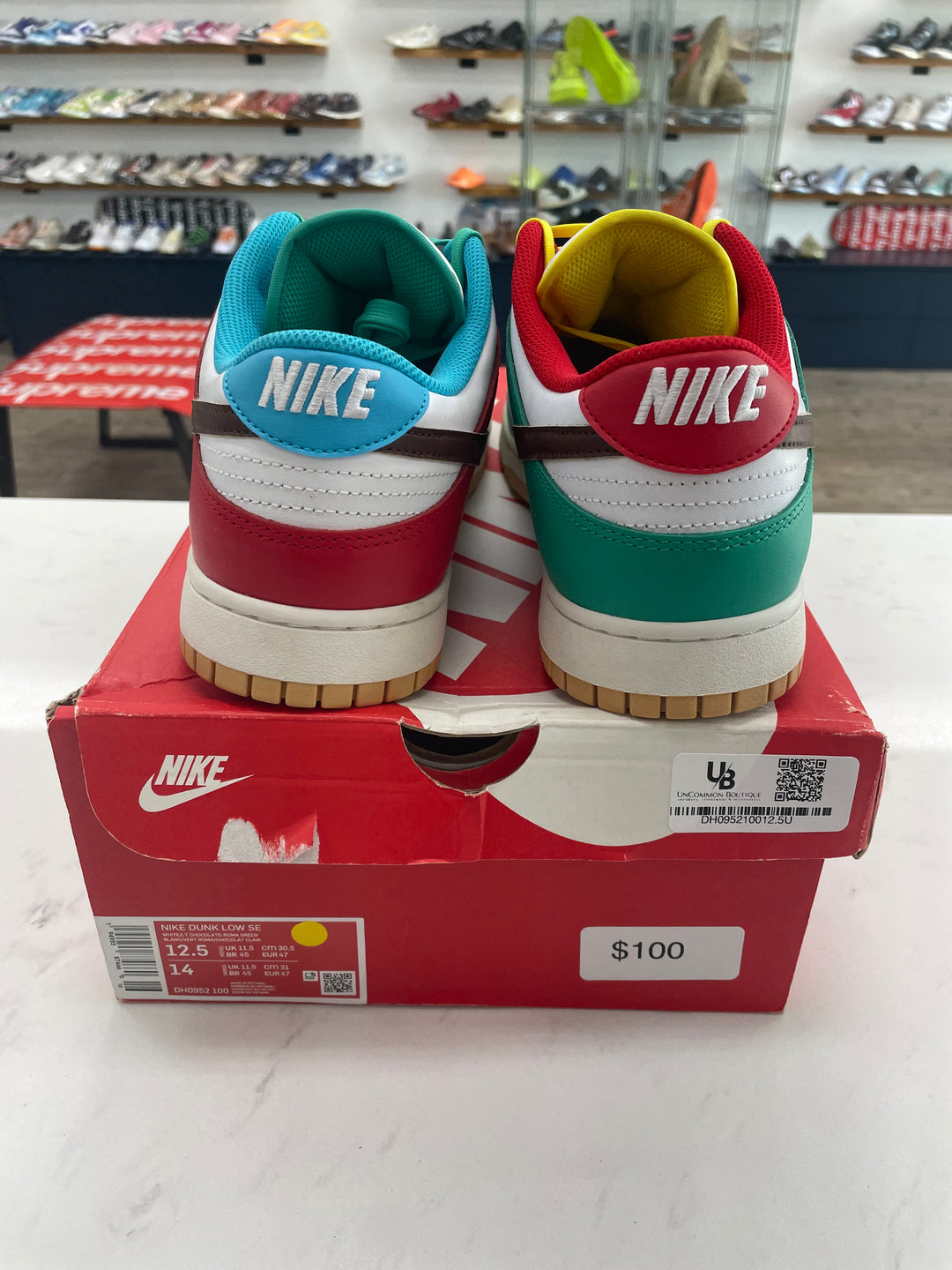 Nike Dunk Low Free 99 White- Worn