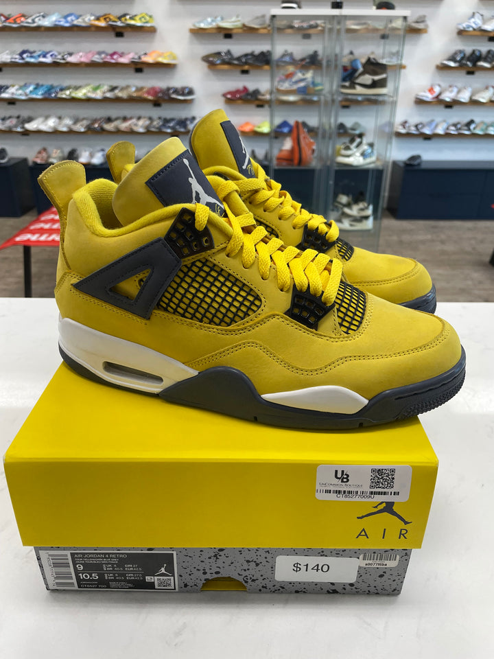 Jordan 4 Retro Lightning (2021)- Worn