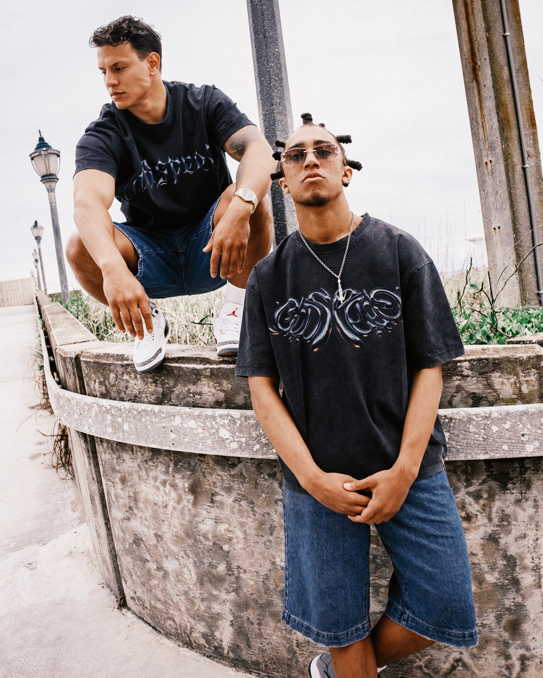 GODSPEED Mercury Logo Tee Black Wash