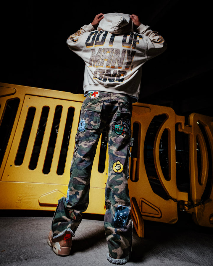 GODSPEED Steel Sharpens Steel Hoodie Bone