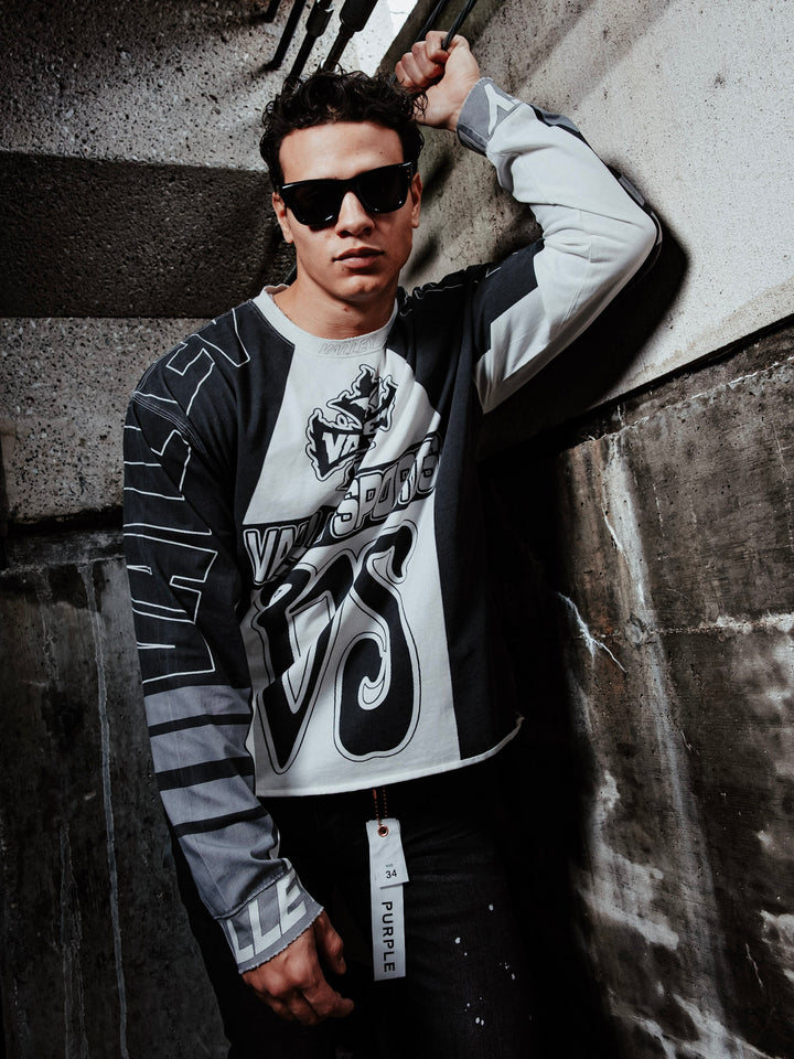 Vale Forever VS Racing Long Sleeve Tee Mono Black