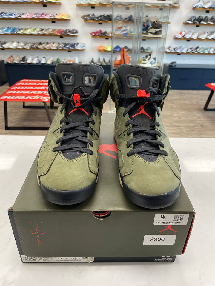 Jordan 6 Retro Travis Scott- Worn