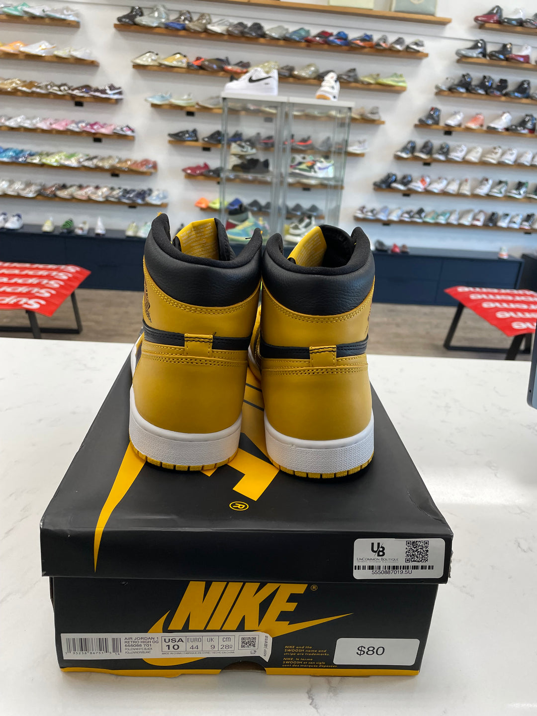 Jordan 1 Retro High Pollen- Worn