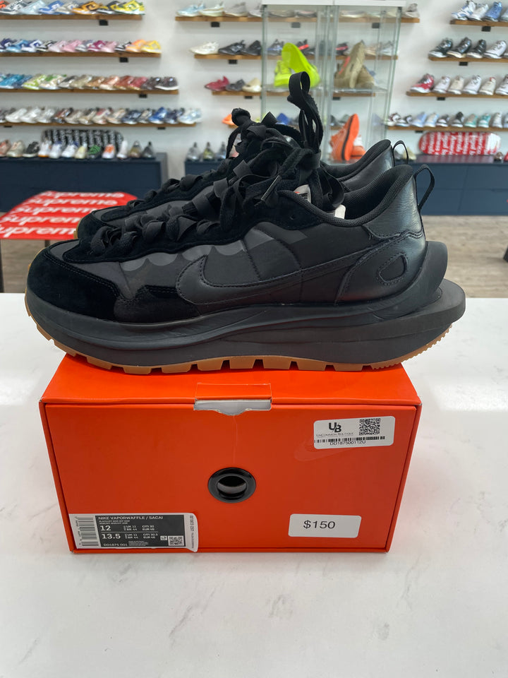 Nike Vaporwaffle sacai Black Gum- Worn