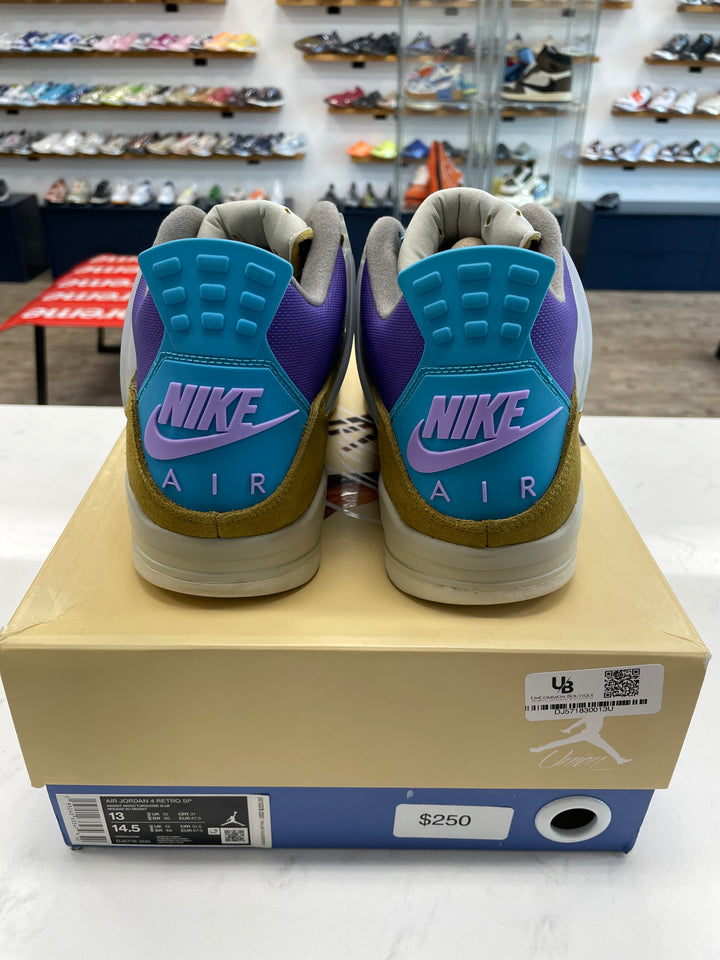 Jordan 4 Retro SP 30th Anniversary Union Desert Moss- Worn
