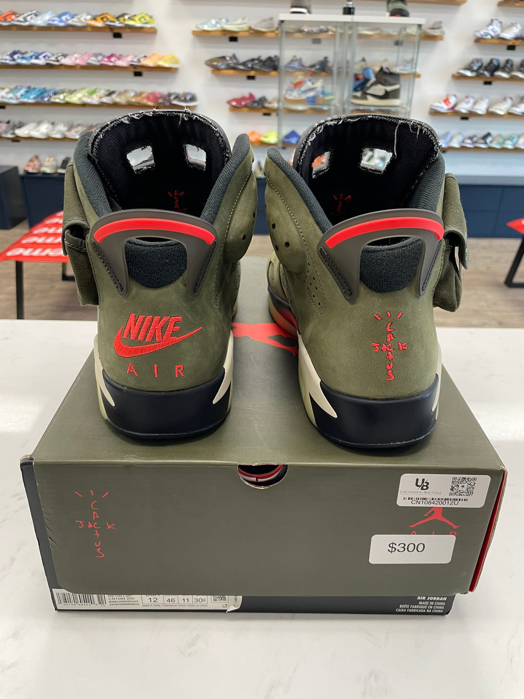Jordan 6 Retro Travis Scott- Worn