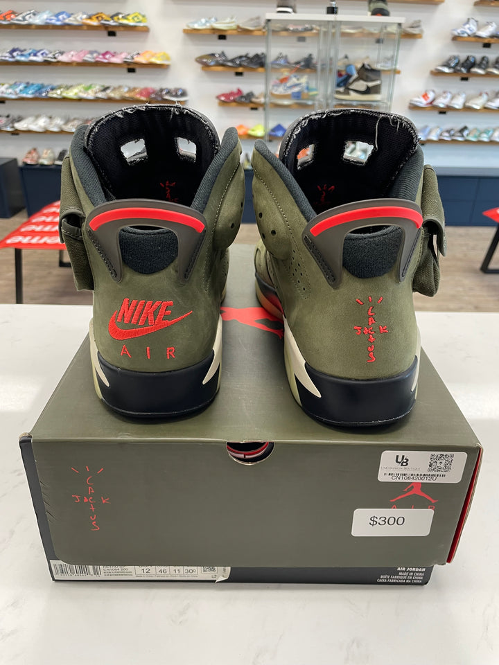 Jordan 6 Retro Travis Scott- Worn