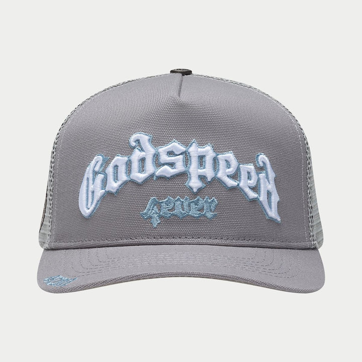 GODSPEED Forever Trucker Hat Cool Grey