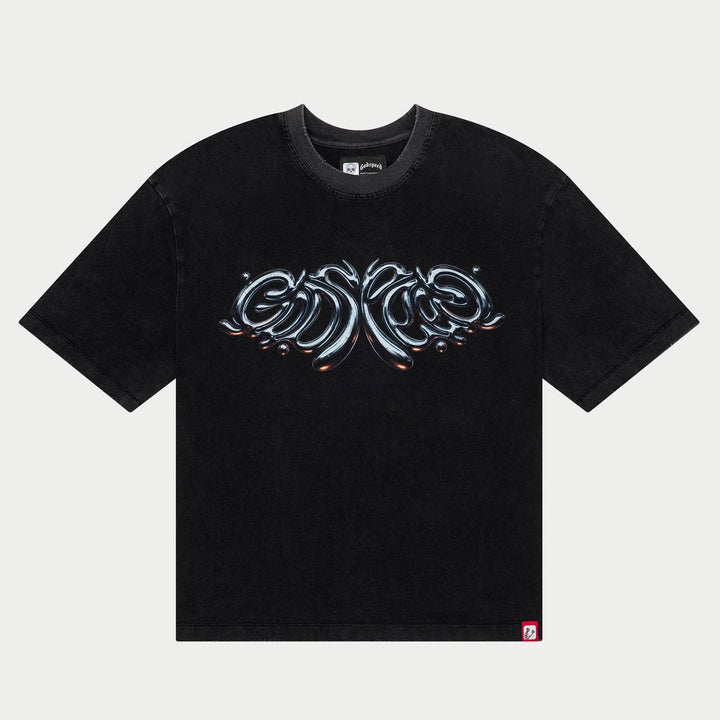 GODSPEED Mercury Logo Tee Black Wash