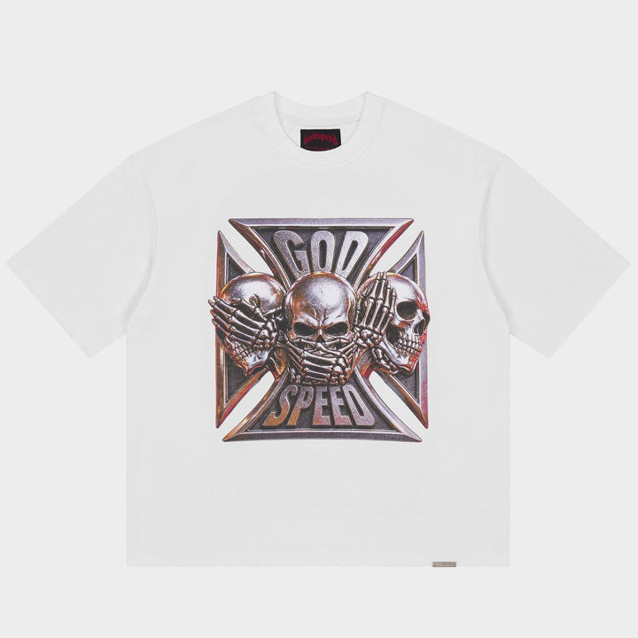 GODSPEED Omerta T-Shirt (White)