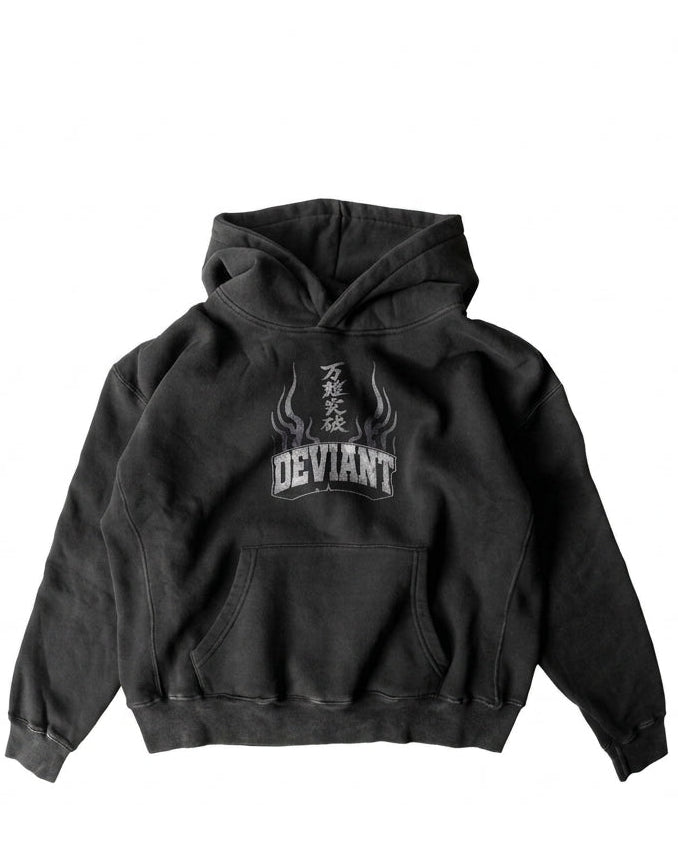 Deviant 万難笑碳 Hoodie Black
