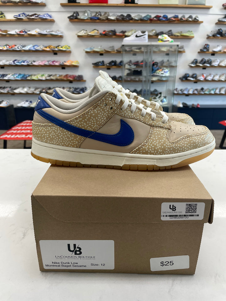 Nike Dunk Low Montreal Bagel Sesame- Worn