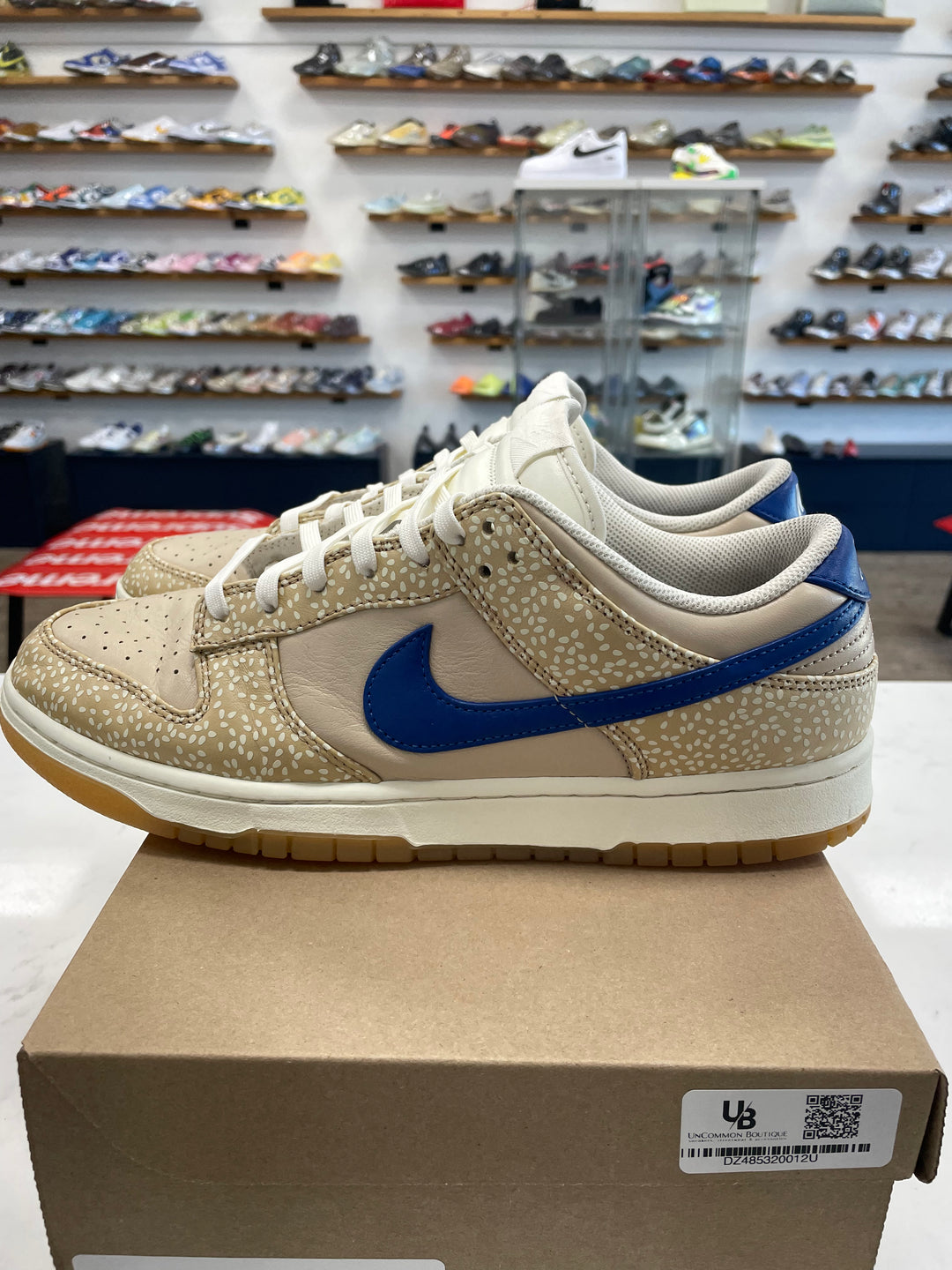 Nike Dunk Low Montreal Bagel Sesame- Worn