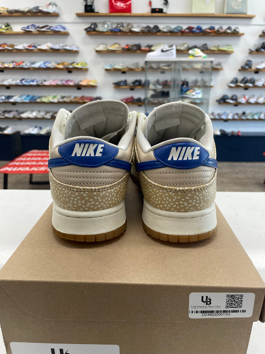 Nike Dunk Low Montreal Bagel Sesame- Worn