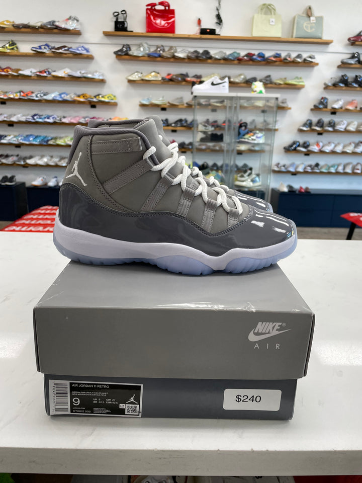 Jordan 11 Retro Cool Grey (2021)- Worn