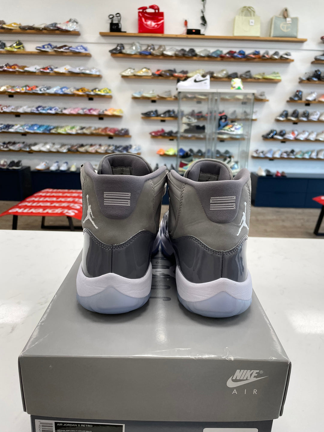 Jordan 11 Retro Cool Grey (2021)- Worn