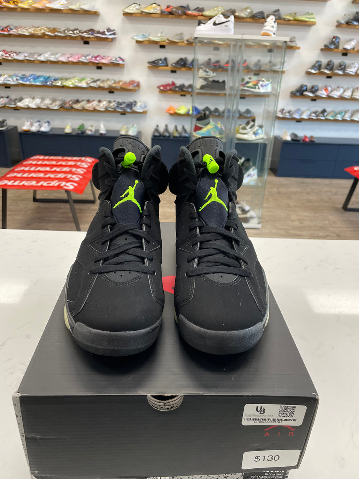 Jordan 6 Retro Electric Green- Worn
