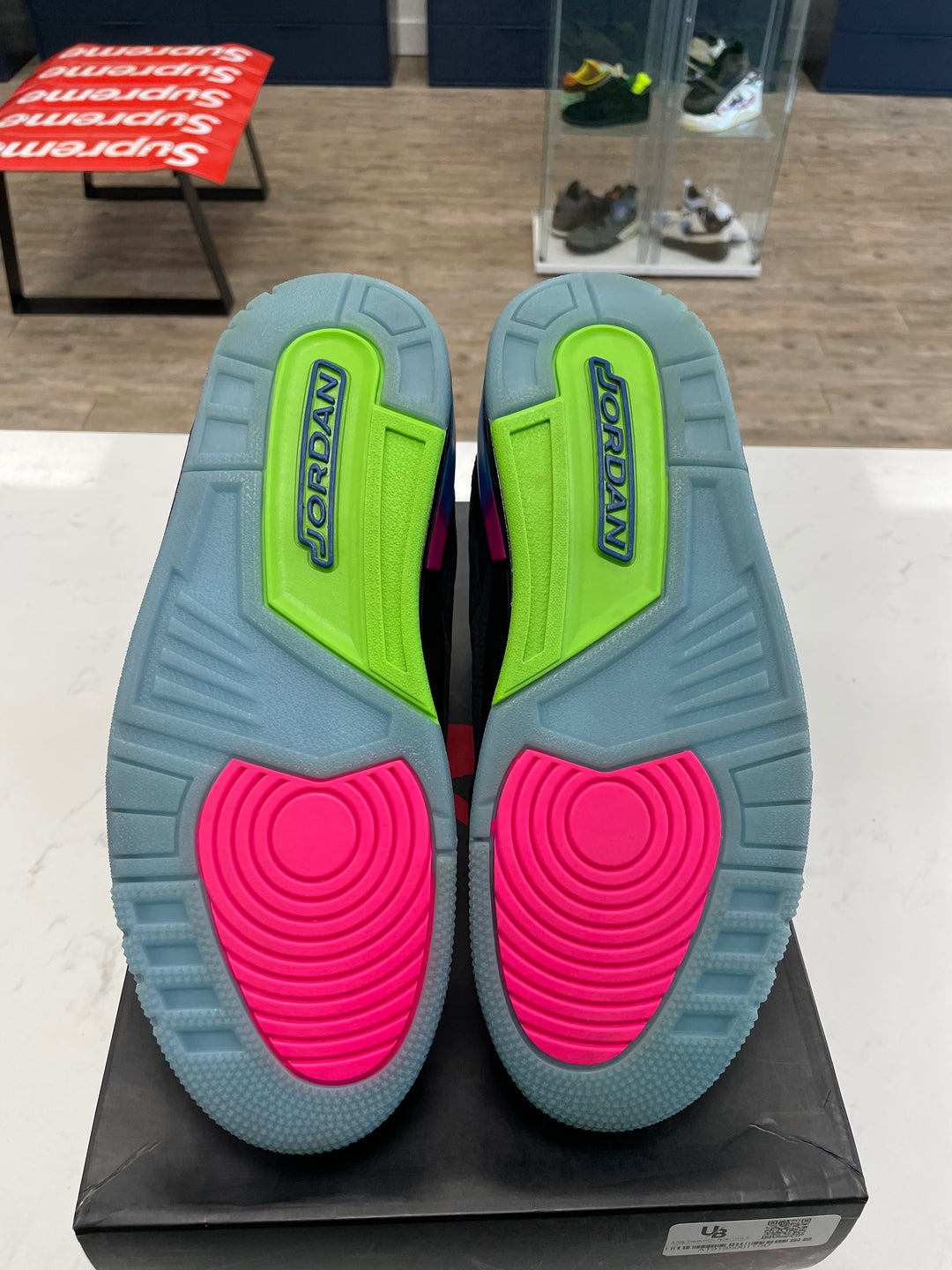 Jordan 3 Retro Quai 54 (2018)- Worn