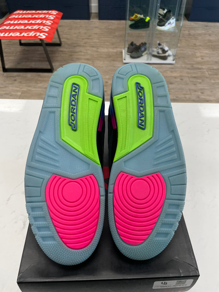 Jordan 3 Retro Quai 54 (2018)- Worn