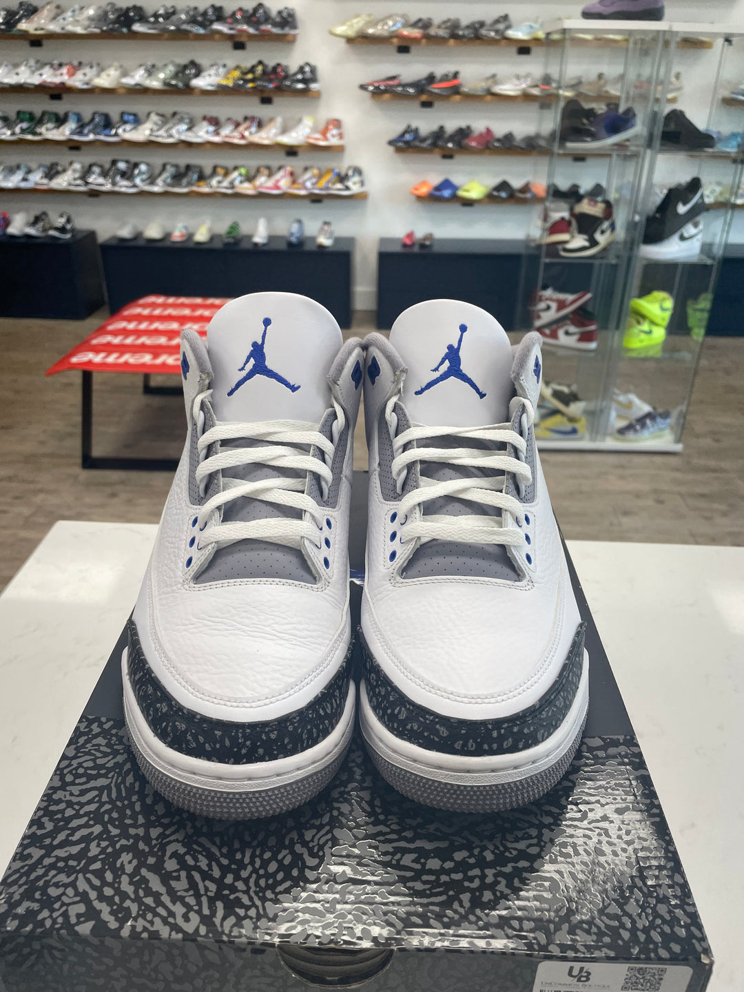Jordan 3 Retro Racer Blue - Worn