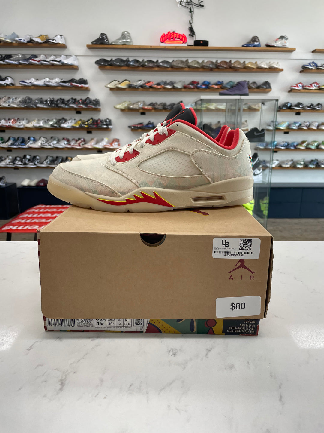 Jordan 5 Retro Low Chinese New Year (2021) - Worn