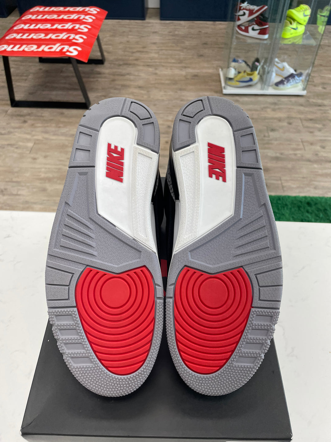 Jordan 3 Retro OG Black Cement (2024) - Worn