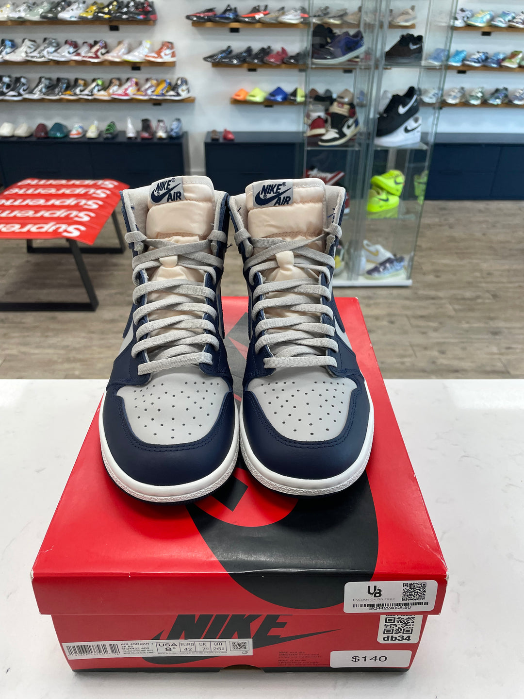 Jordan 1 Retro High '85 Georgetown - Worn
