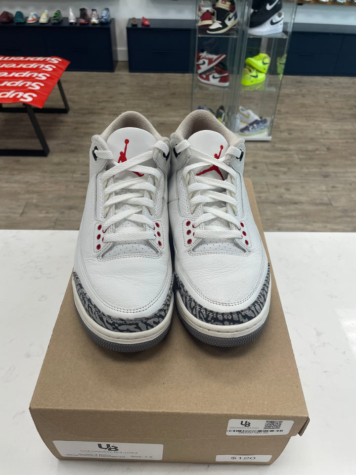 Jordan 3 Retro White Cement Reimagined - Worn