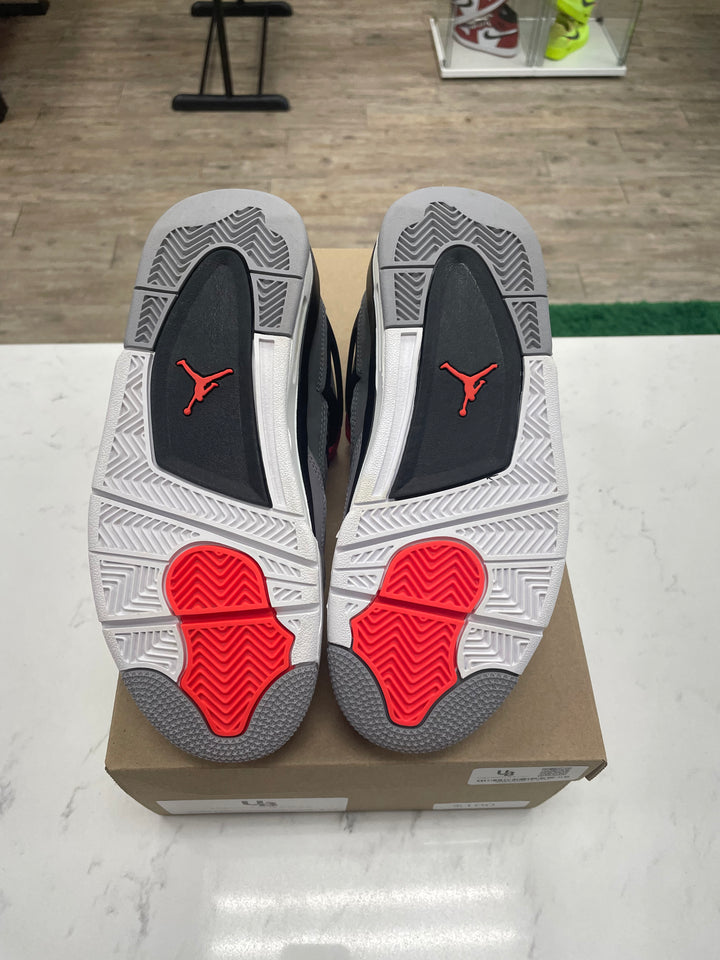 Jordan 4 Retro Infrared (GS) - Worn