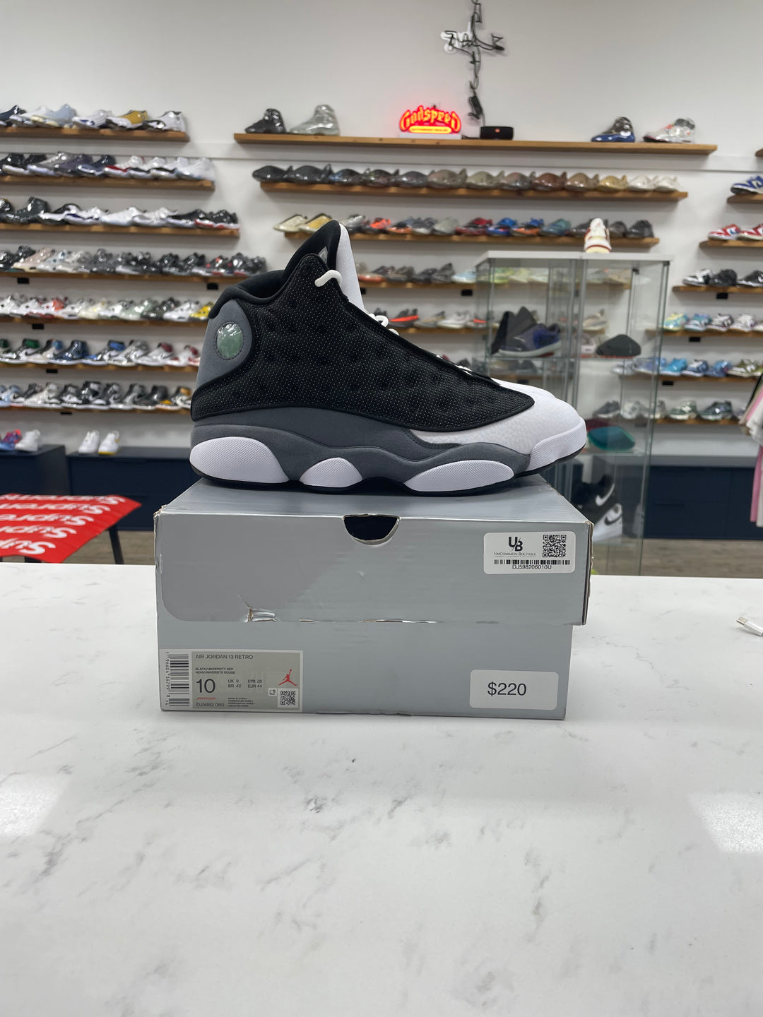 Jordan 13 Retro Black Flint - Worn