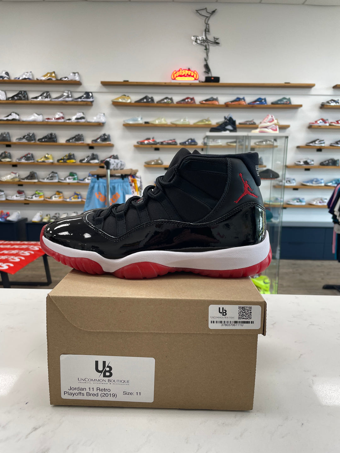 Jordan 11 Retro Playoffs Bred (2019) - Worn