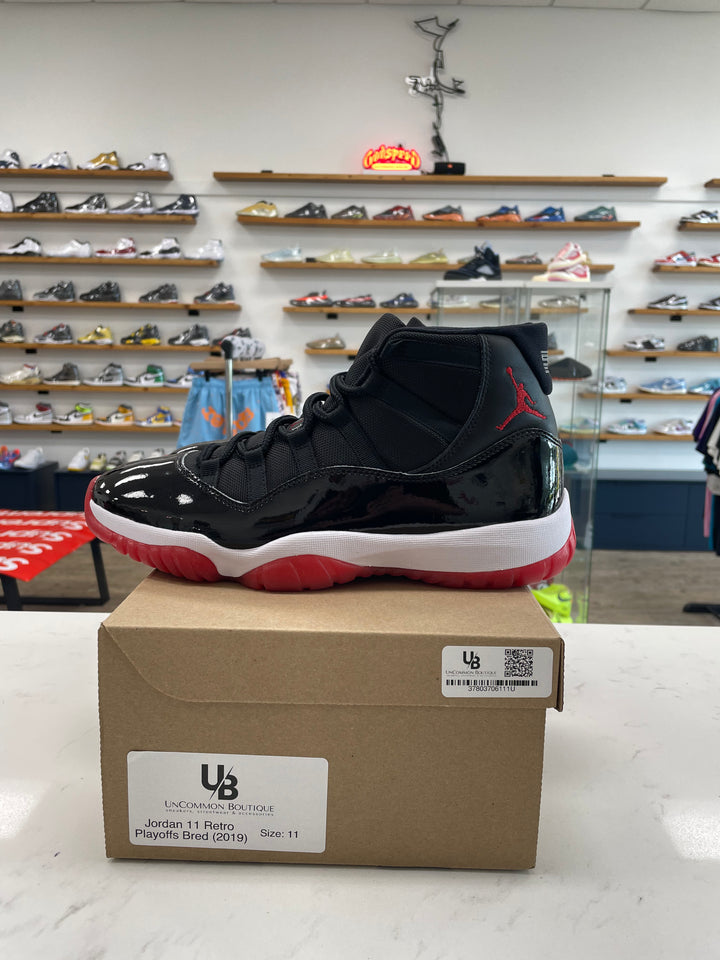 Jordan 11 Retro Playoffs Bred (2019) - Worn