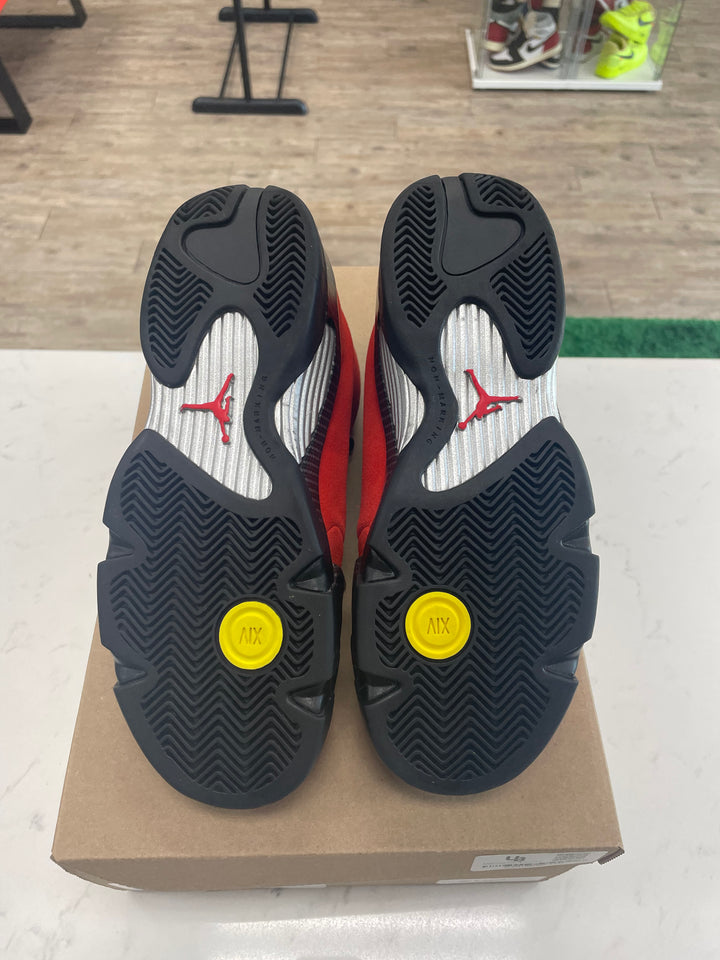 Jordan 14 Retro Ferrari (2025) (GS) - Worn