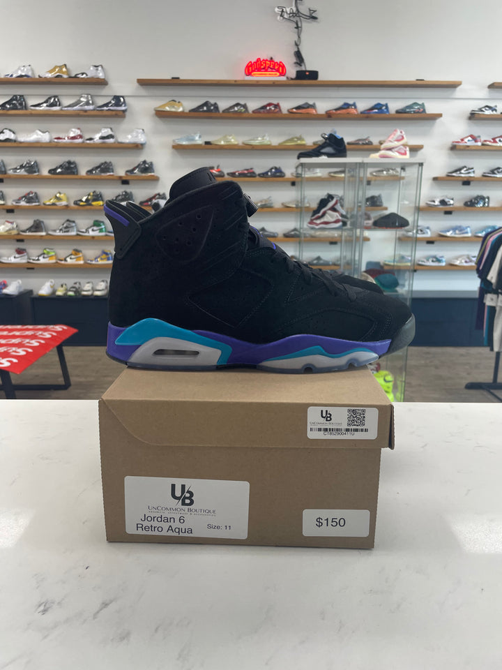 Jordan 6 Retro Aqua - Worn